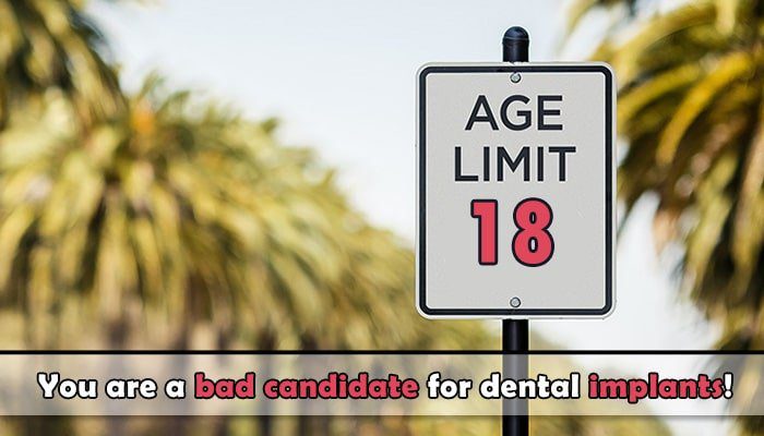 Age limit dental implants