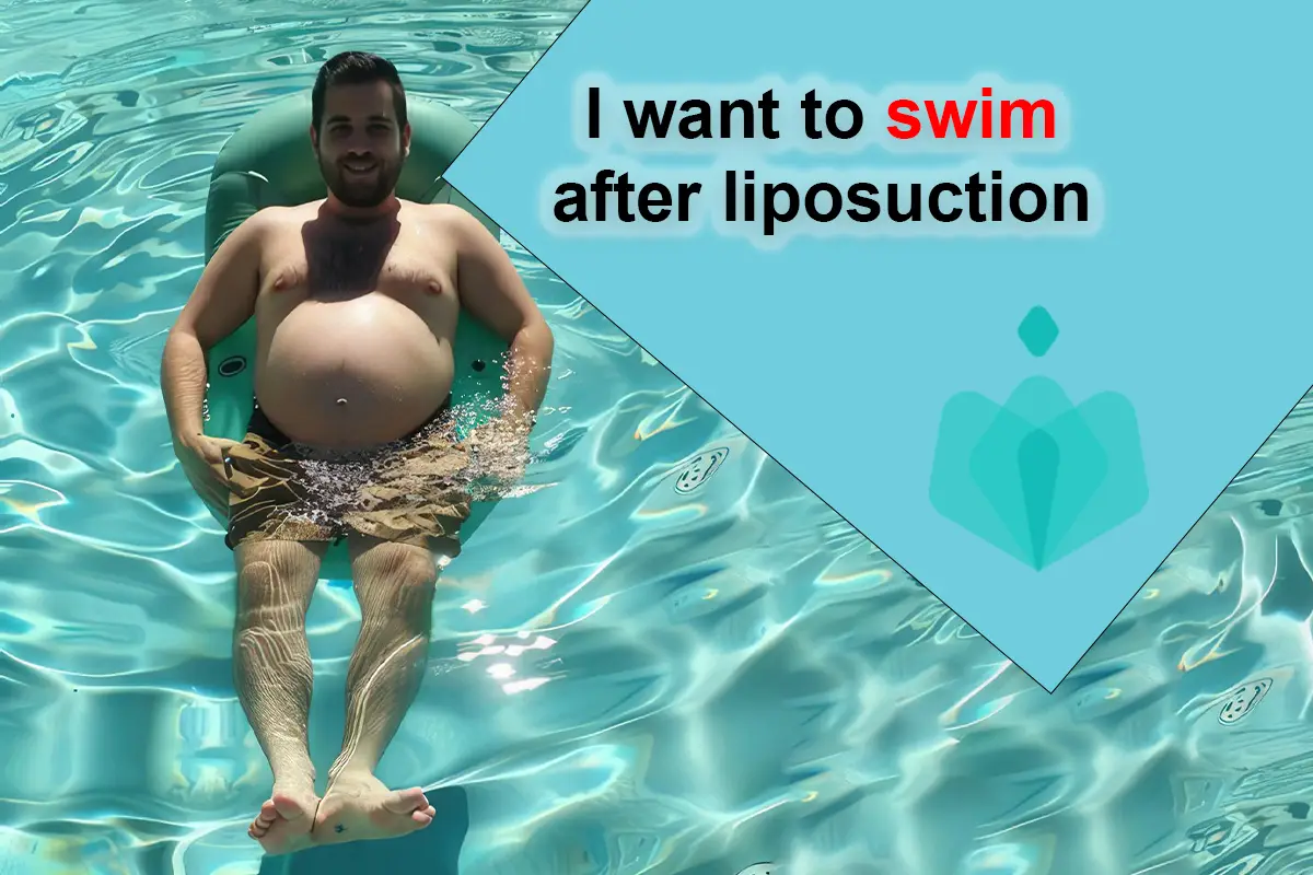 I want to swim after liposuction