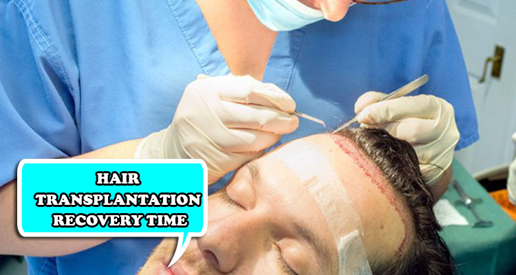 Hair transplantation recovery time