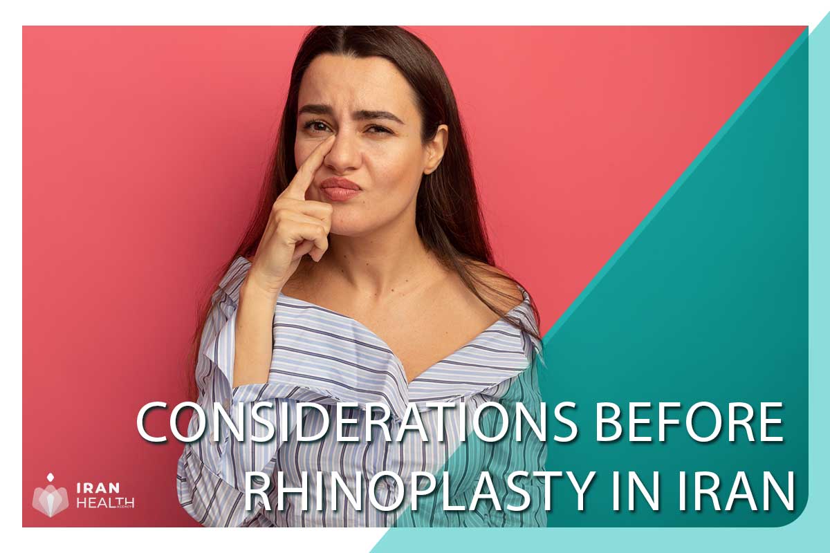 Considerations before rhinoplasty in Iran