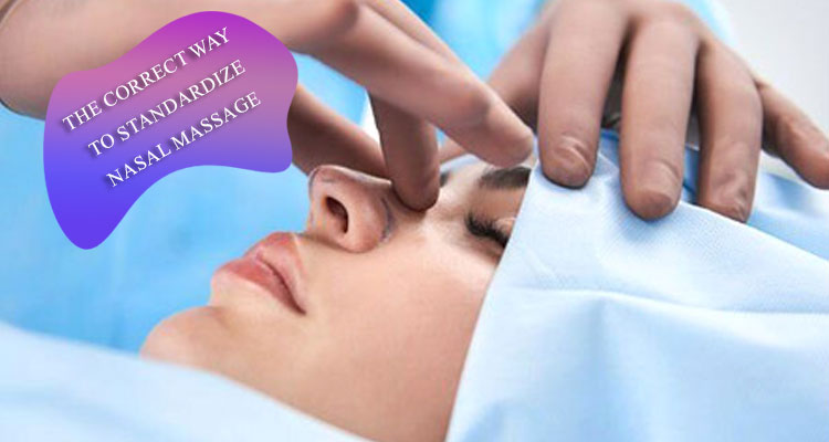 The correct way to standardize post-surgery nasal massage rinoplasty in Iran