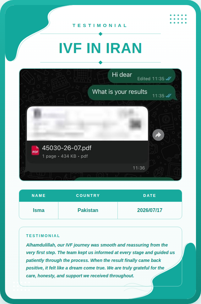 ivf testimonial isma 1