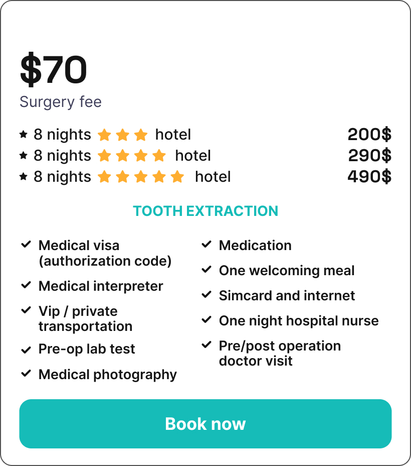 Tooth_Extraction in iran package