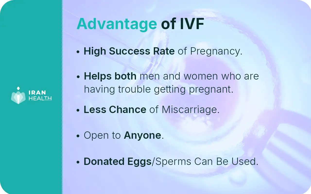 advantages of IVF