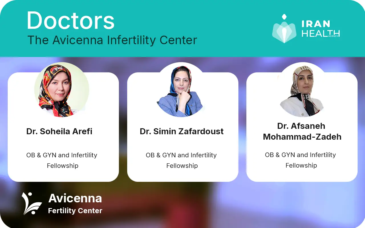 Avicenna infertility center doctors in Iran