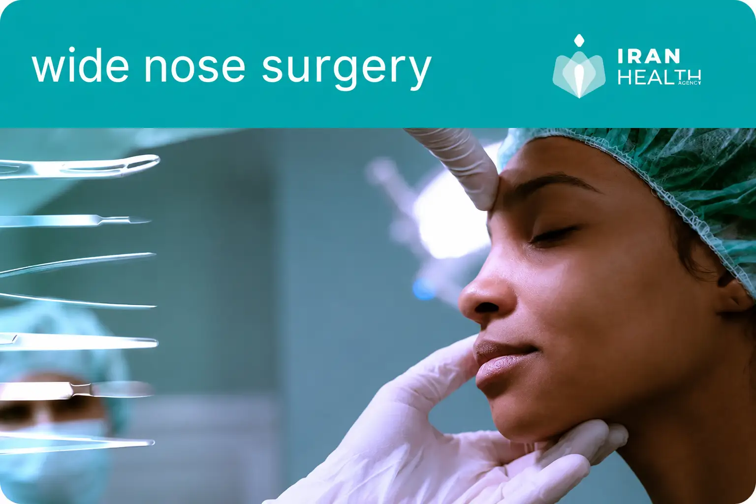Rhinoplasty surgery for wide nose 1 1