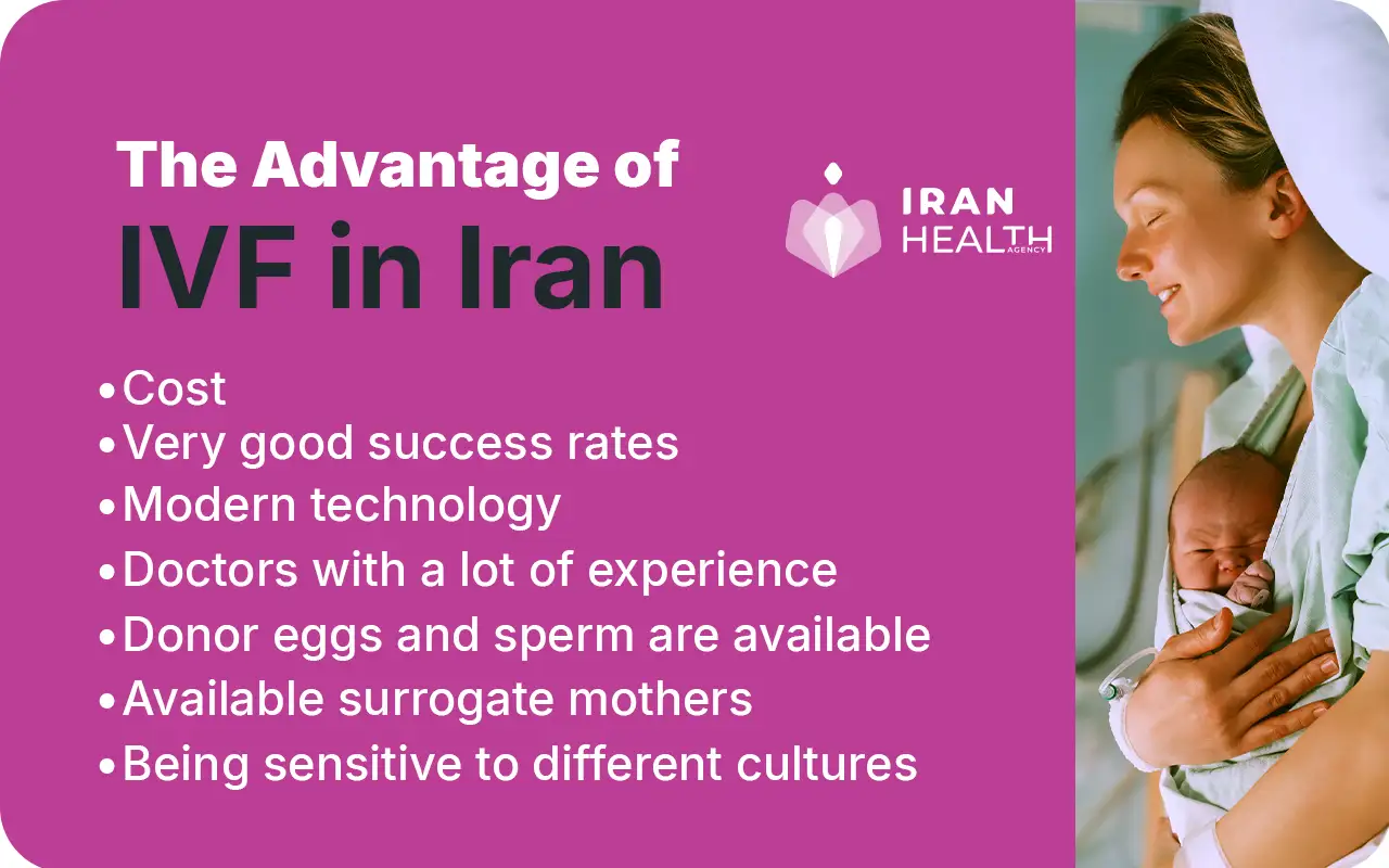 The Advantage of IVF in Iran ، High success rate IVF in Iran