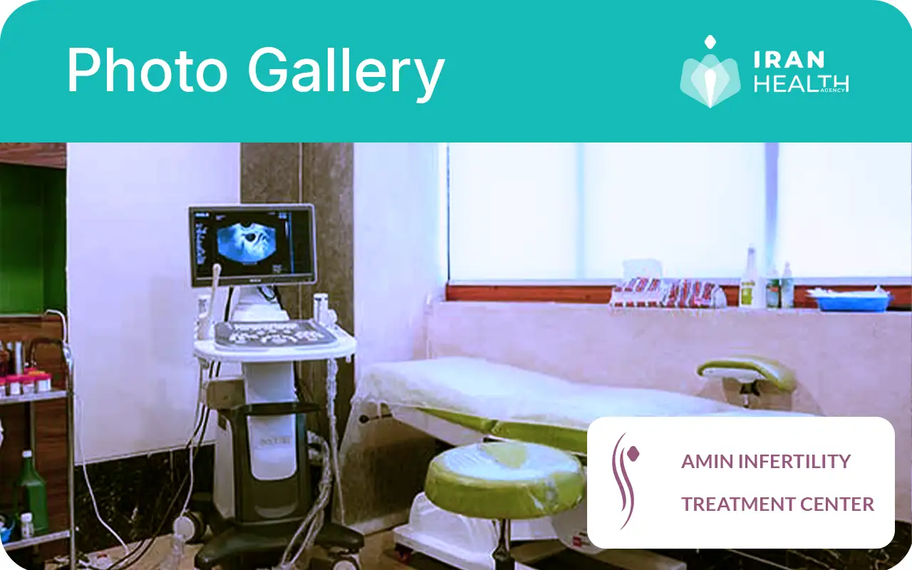 Ultrasound in Amin infertility center in Tehran, Iran