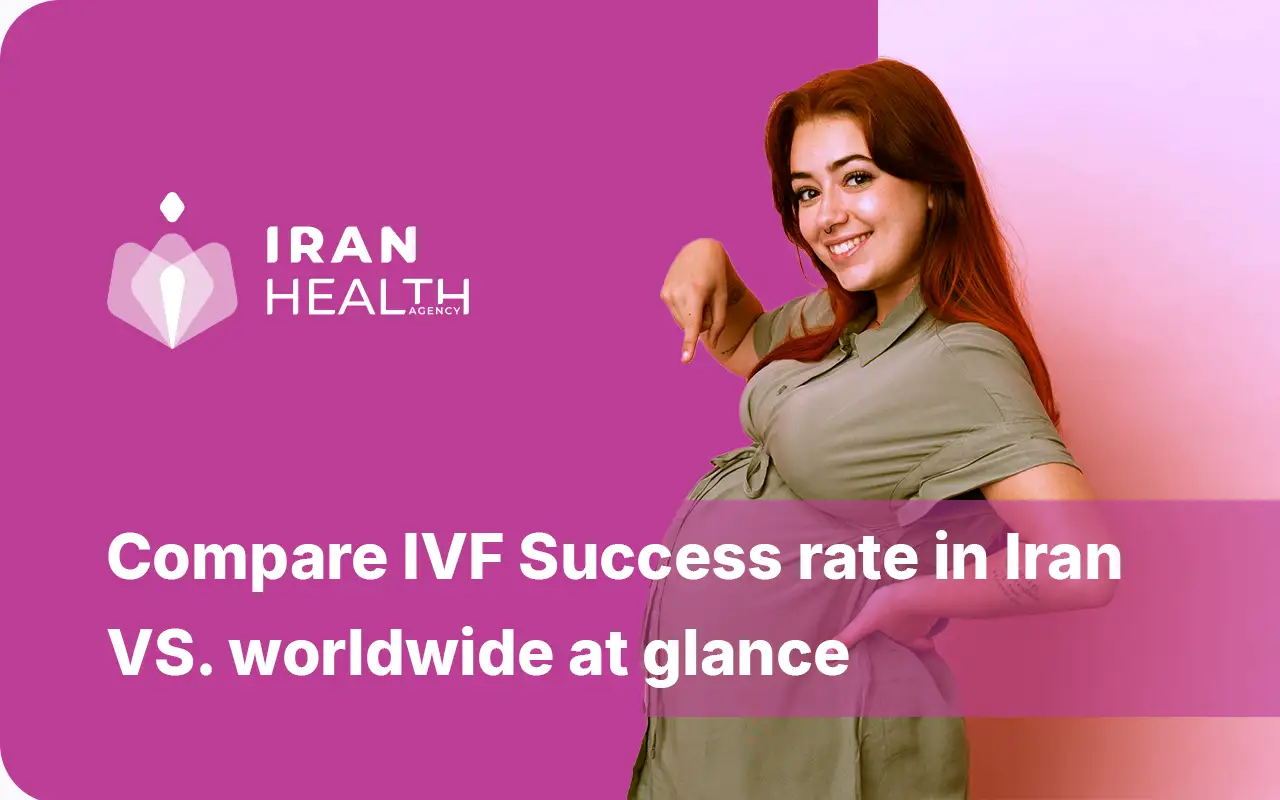 Comparison IVF success rate in Iran