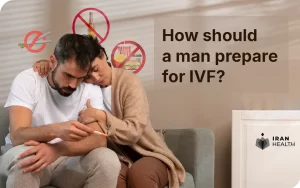 how should a man prepare for ivf