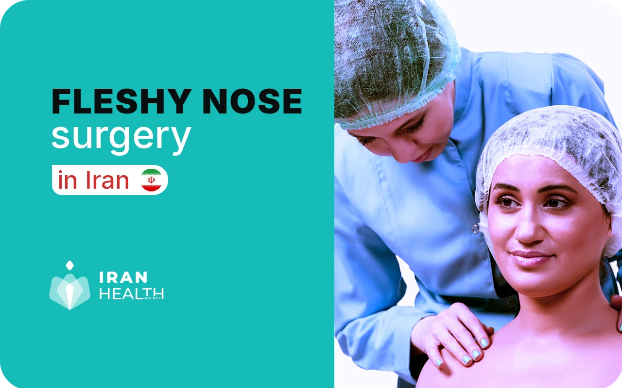 Fleshy nose surgery in Iran 