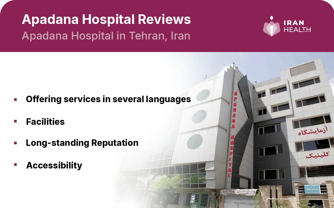 Apadana Hospital Reviews