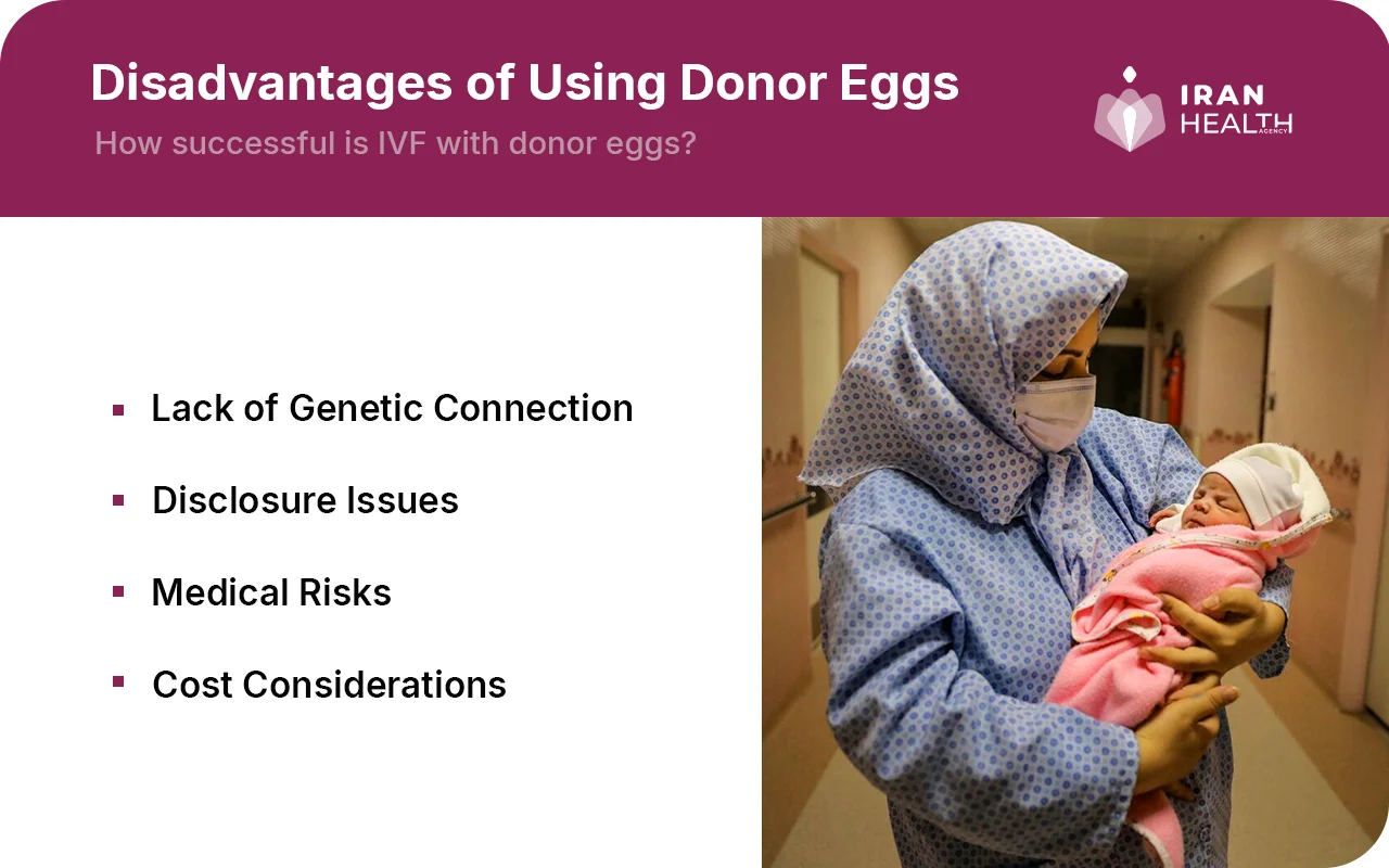 Disadvantages of Using Donor Eggs