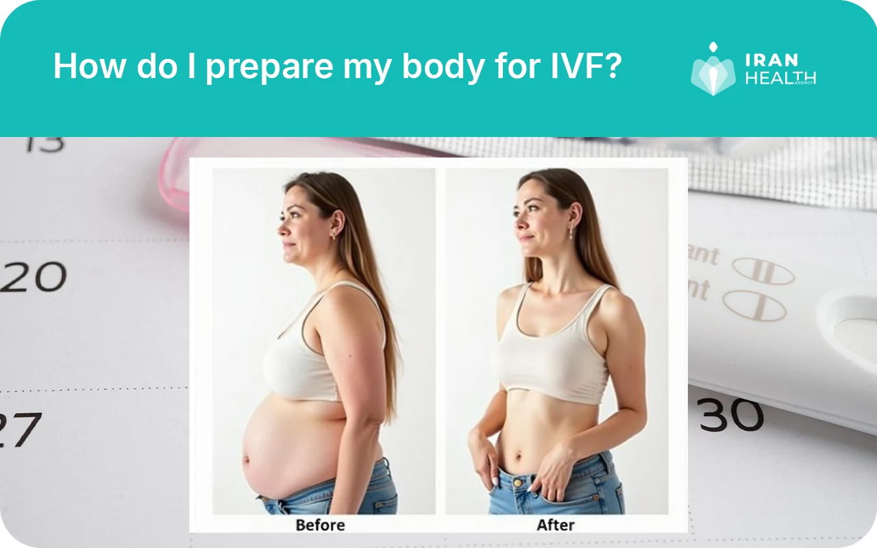  How do I prepare my body before IVF