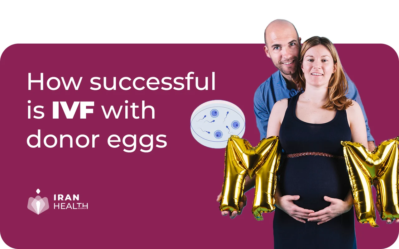 How successful is IVF with donor eggs?