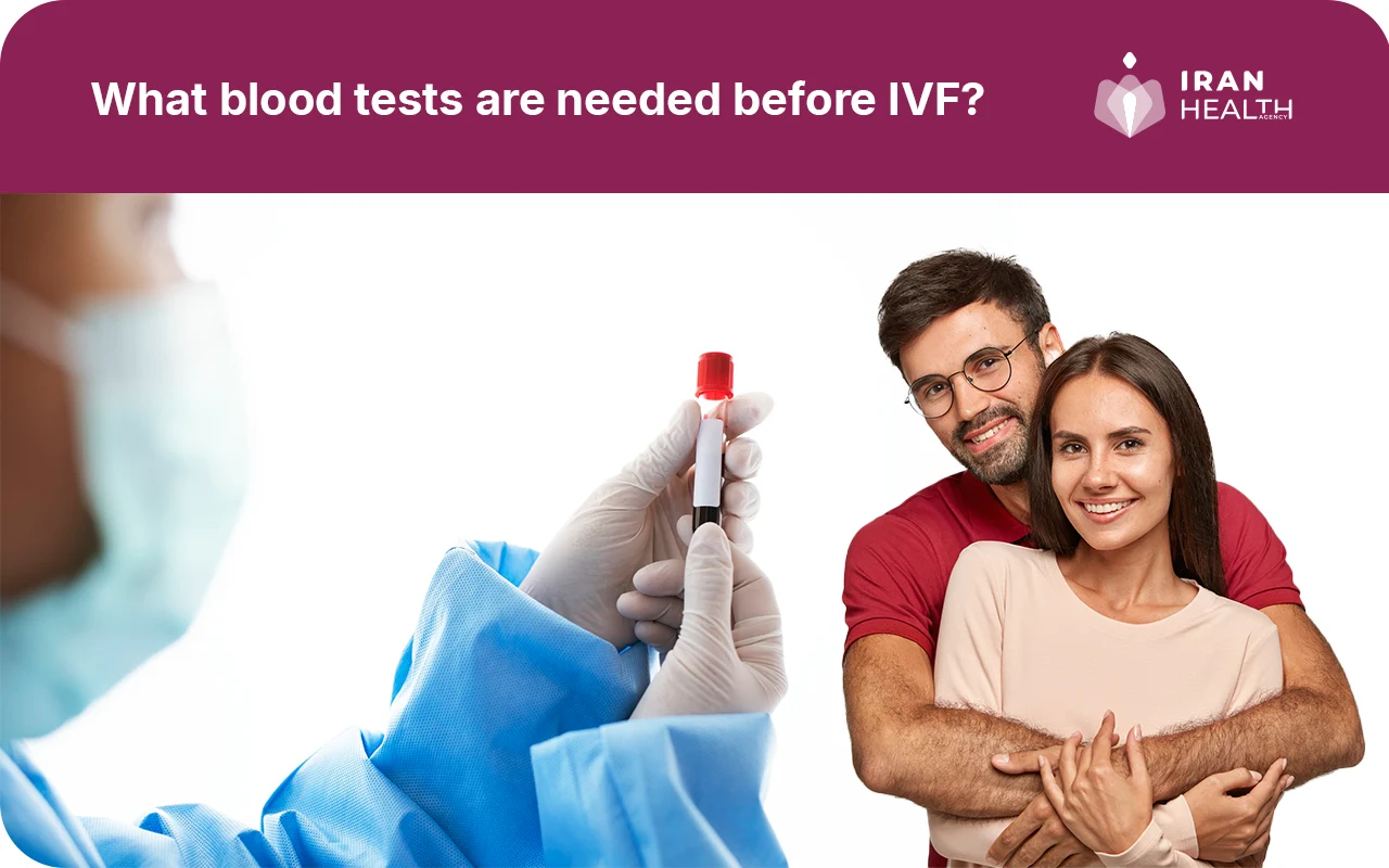 What blood tests are needed before IVF