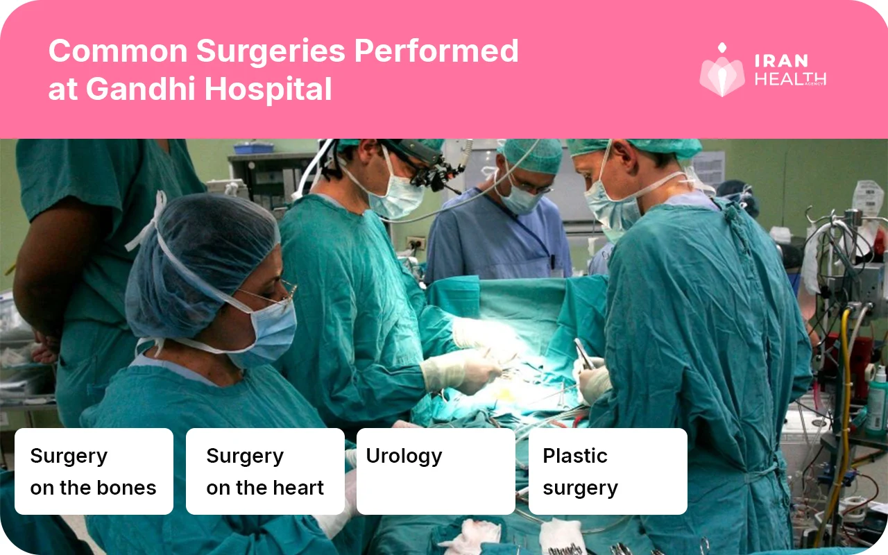 Common Surgeries Performed at Gandhi Hospital