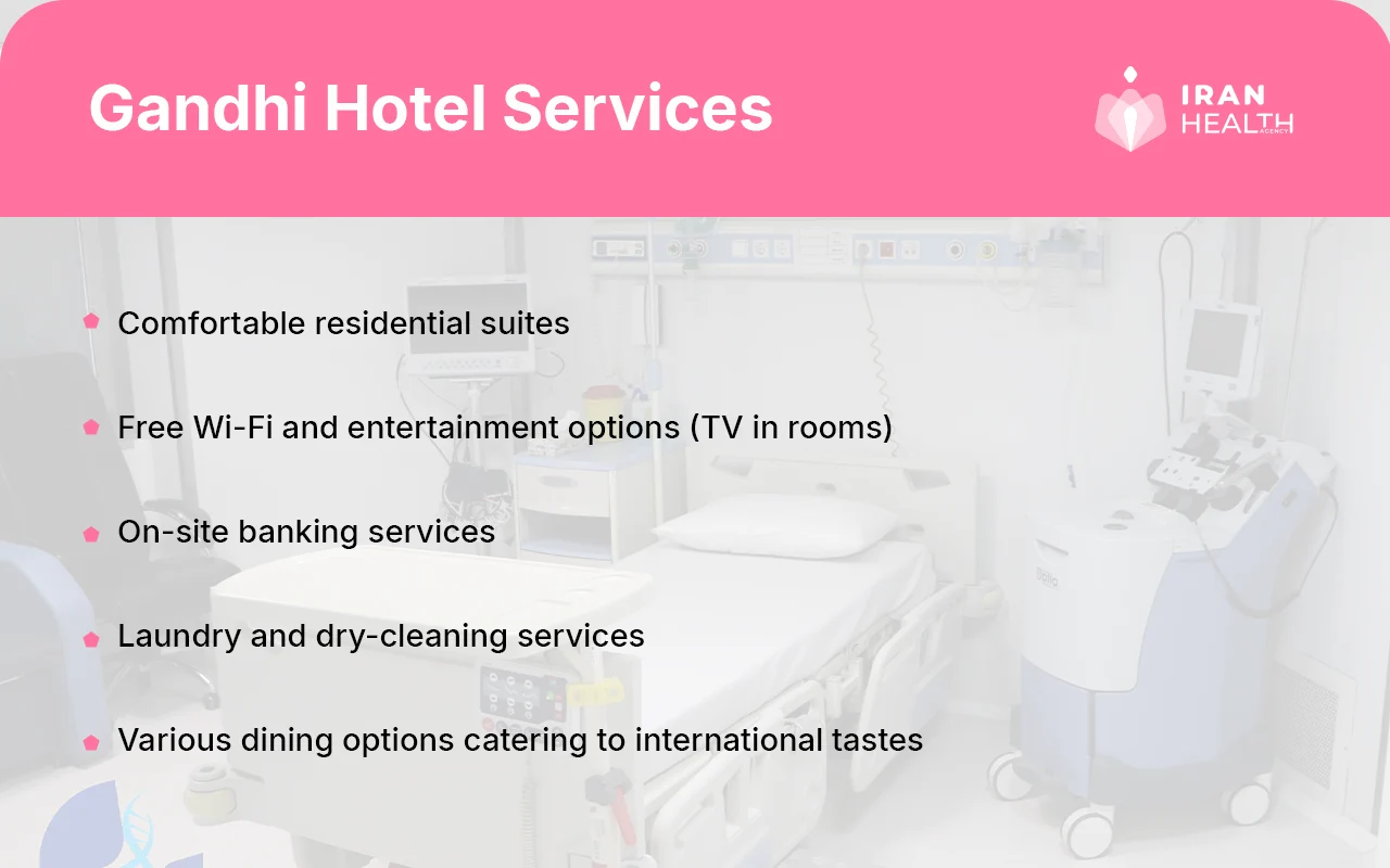 Gandhi Hotel Hospital Services