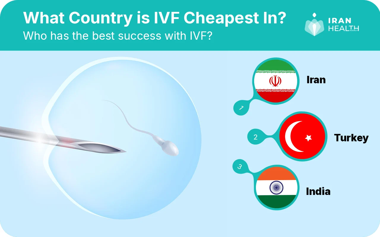 What country is IVF cheapest in