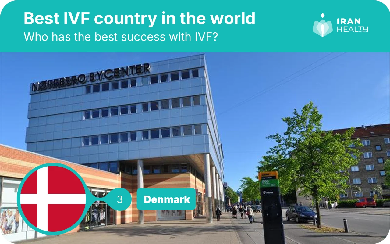 best IVF country in the world , Denmark