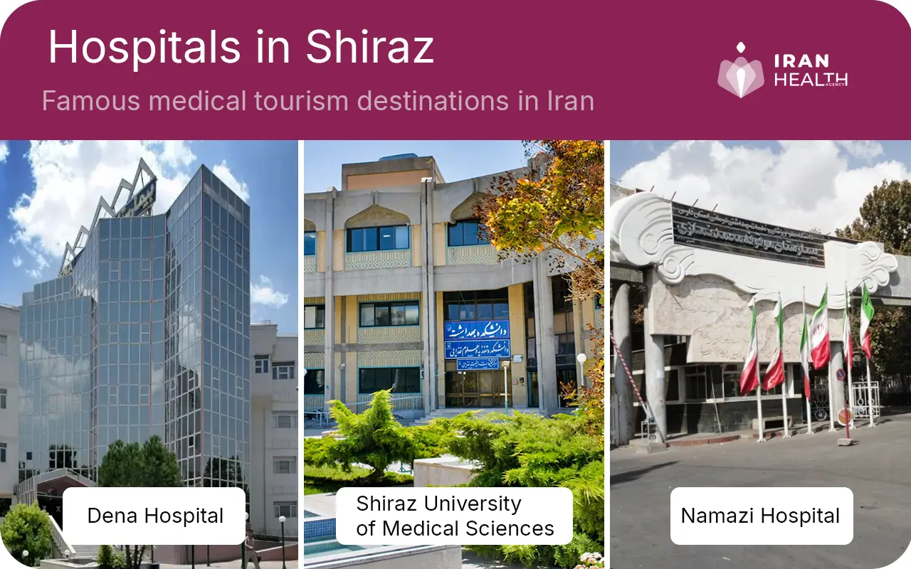 hospitals in Shiraz