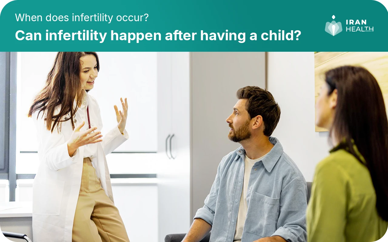 Can infertility happen after having a child