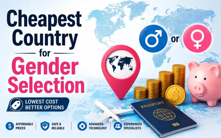 Cheapest Country for Gender Selection