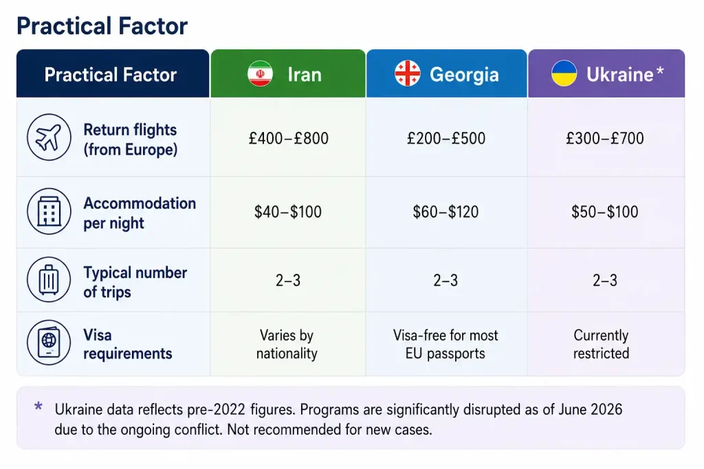 Travel and Practical Costs Travel and Practical Costs
