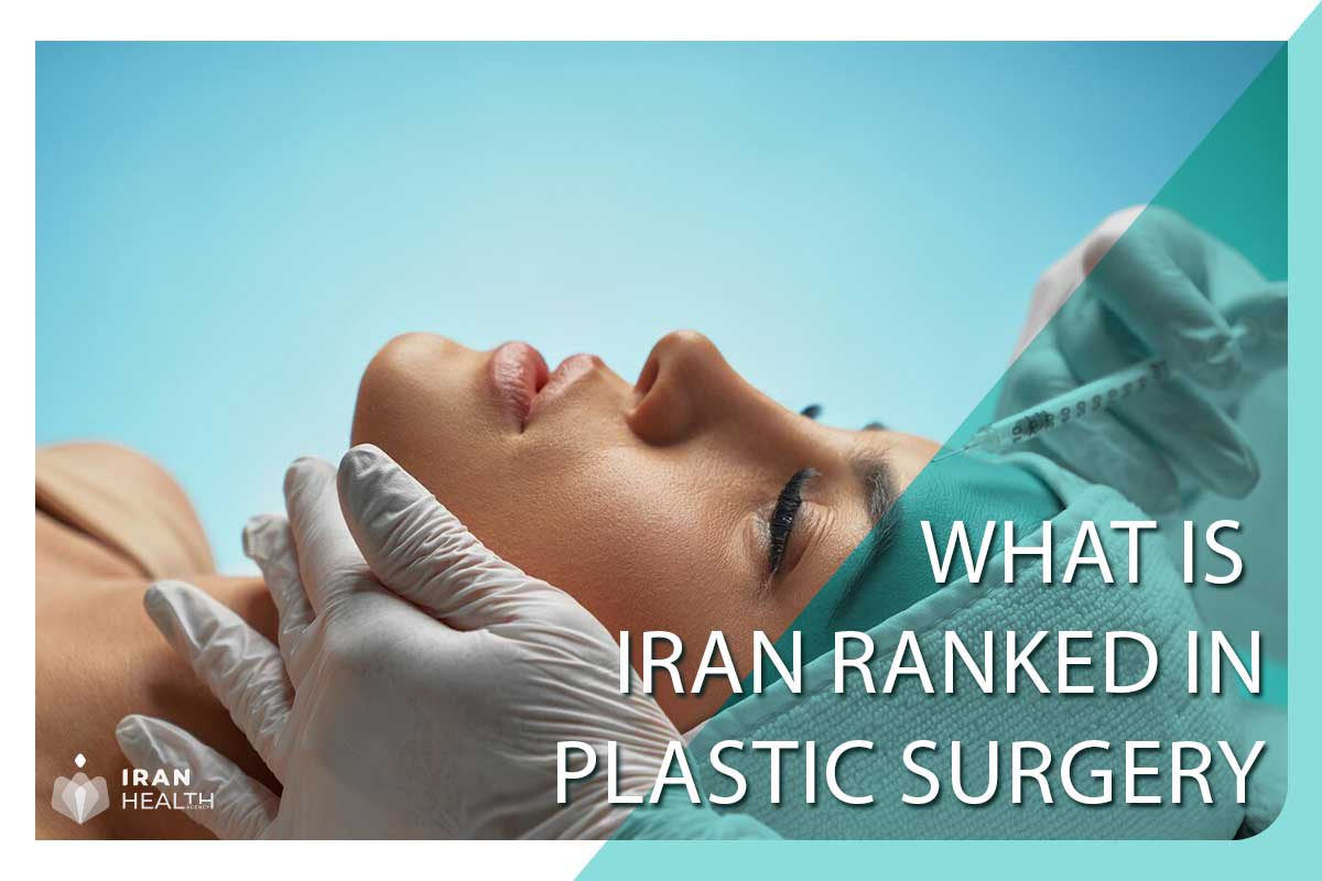 What is Iran ranked in plastic surgery