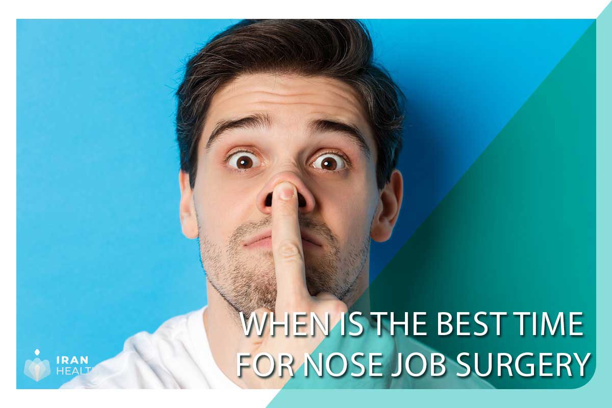 When is the best time for nose job surgery