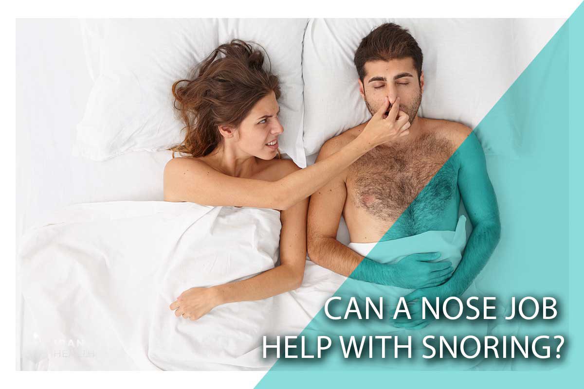 can a nose job help with snoring?